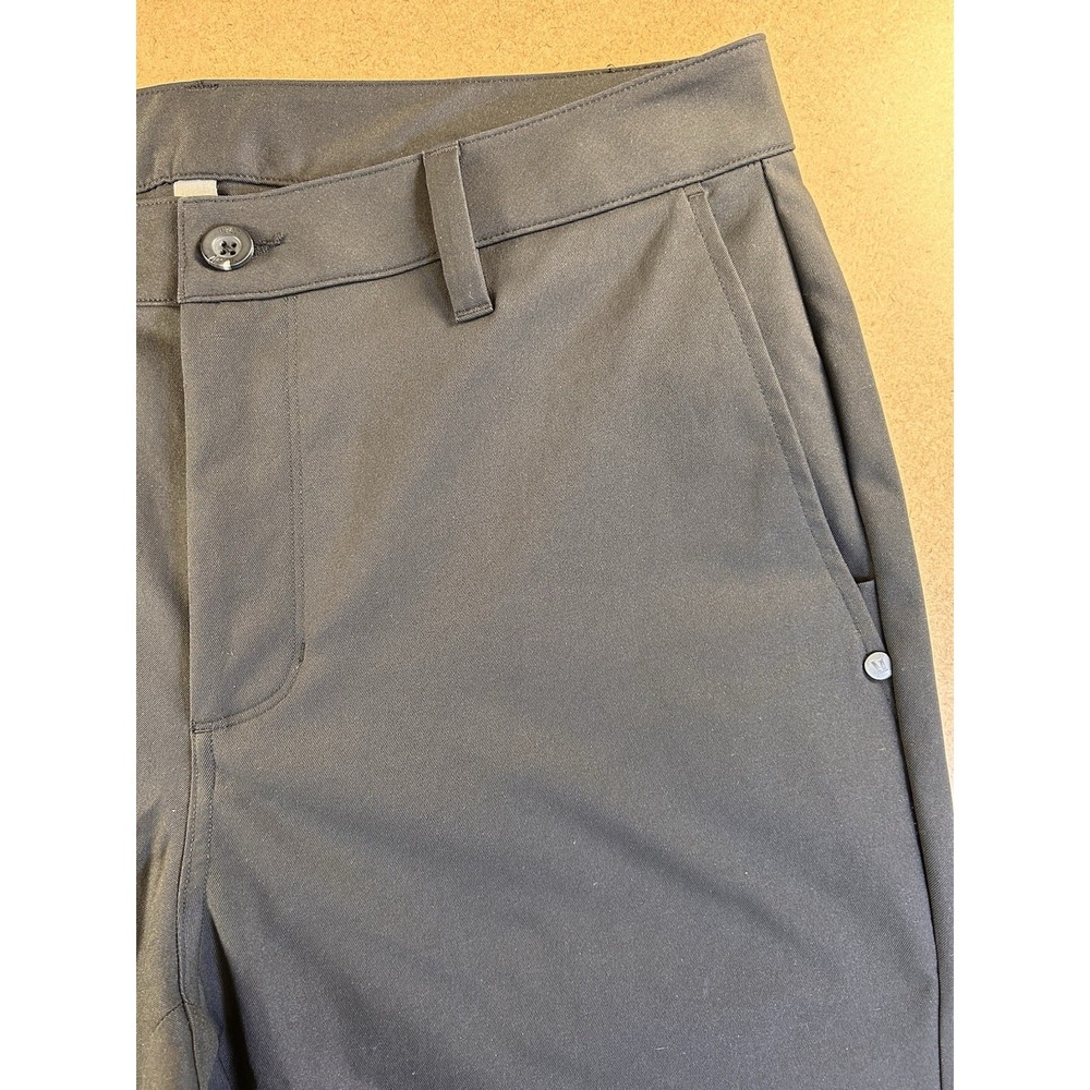 Vuori Meta Pant V427 Stretch Chino Black Mens 32 (Fits 33x30) Straight Fit - Picture 5 of 16